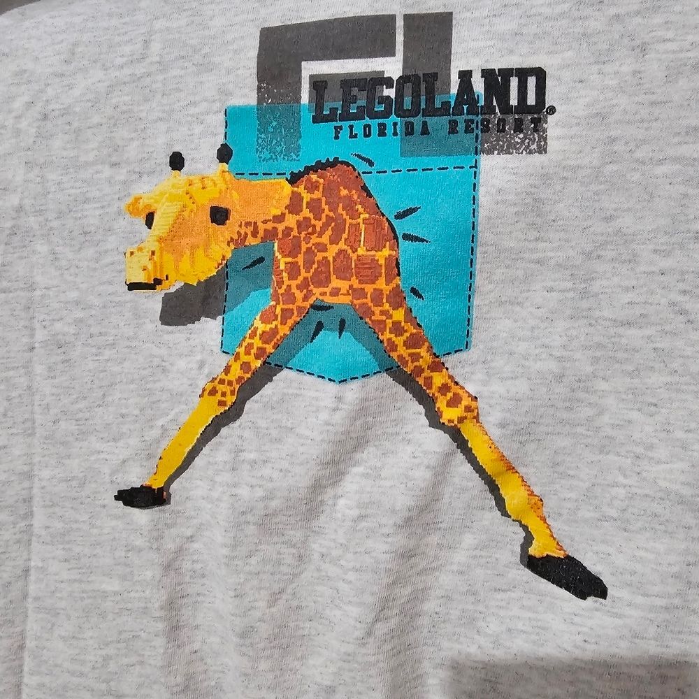 Lego Land Florida Original Giraffe 🦒 Tee Shirt Legoland T-Shirt 2XL
